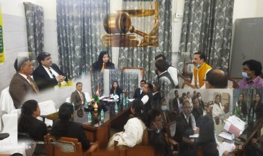 न्याय के त्यौहार की तैयारियों में जुटे माननीय न्यायाधीश