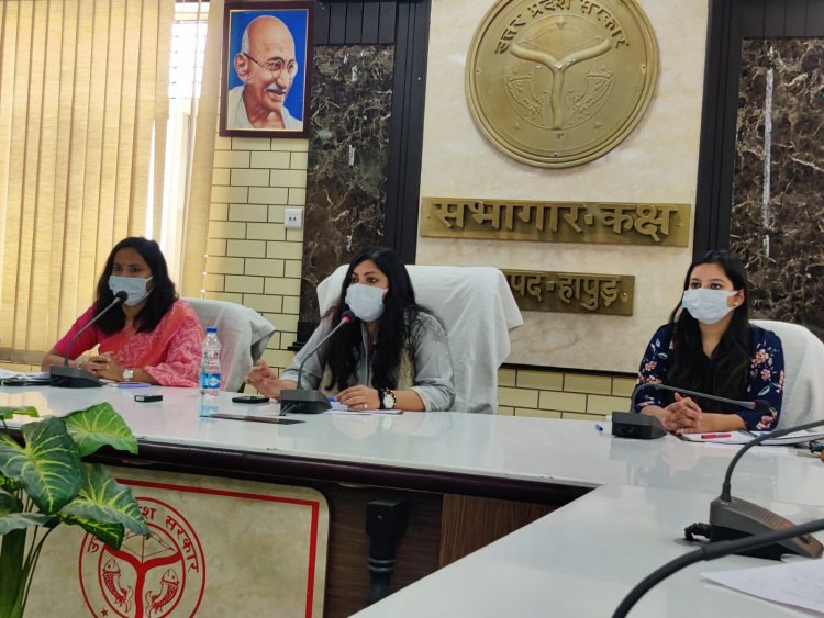 कार्यभार संभालने के बाद DM मेधा रूपम का हापुड़ जिले को सख्त संदेश , कार्ययोजना का रोड मैप किया जारी