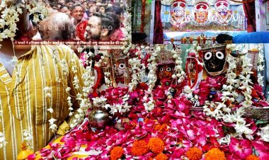 प्रभु जगन्नाथ देव की रथ यात्रा के आनंदित क्षणों की विशेष झलकियां