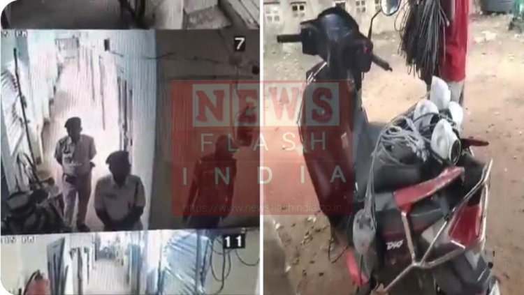 लोकसभा चुनाव 2024 : स्ट्रॉन्ग रूम से EVM बदलने के लिए हटा दिए CCTV कैमरे, प्रत्याशी ने पुलिस अधिकारी को रंगे हाथ पकड़ा