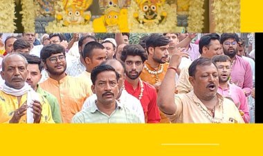 भगवान जगन्नाथ रथ यात्रा से पहले गली गली में हरिनाम सेवा करते निकल रही प्रभात फेरी, भावविभोर हुए श्रद्धालु 