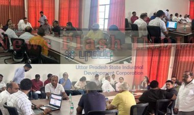 हापुड़ - UPSIDC में आयोजित कैंप में पहुंचकर खिले उद्यमियों के चेहरे , अधिकारियों ने किया ऐसा काम