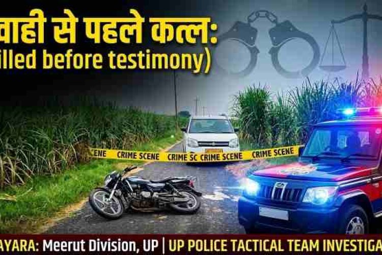 UP CRIME : गवाही देने जा रहे युवक को रास्ते में घेरकर पीट-पीटकर मार डाला